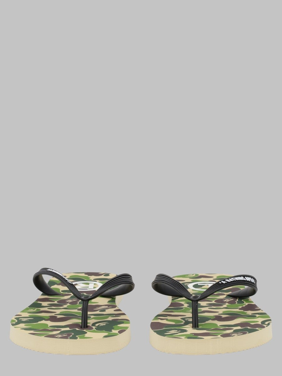 A BATHING APE - Man - Green - Sandal