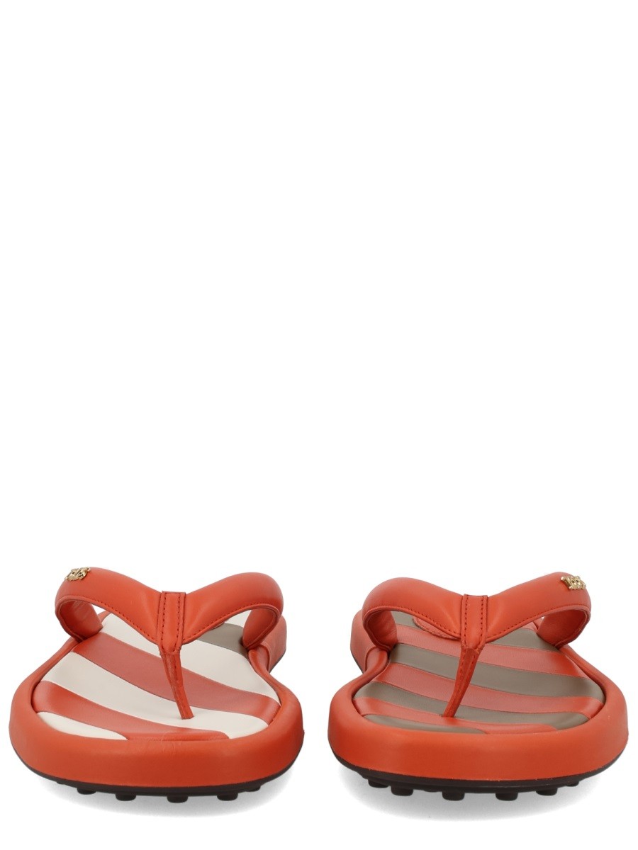 TOD'S - Woman - Orange - Flat