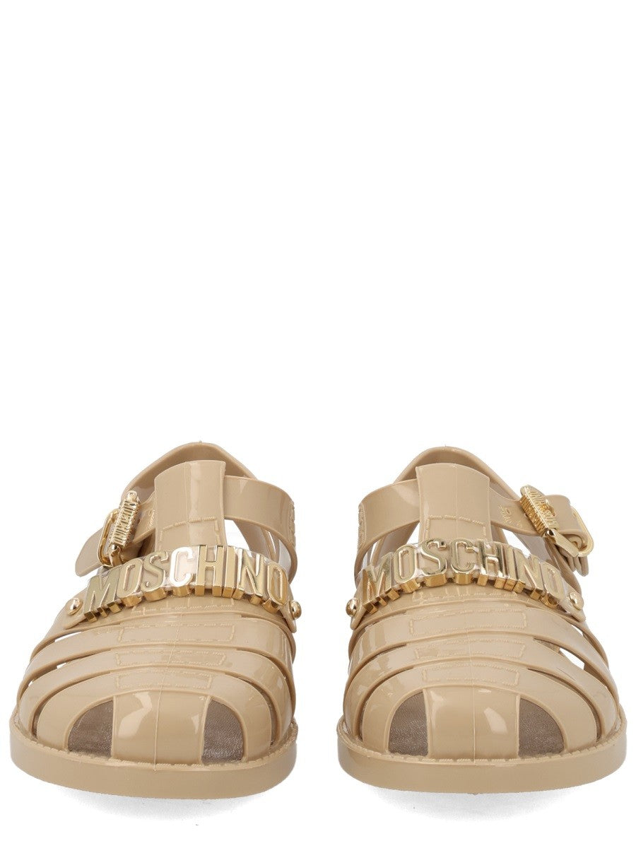 Moschino - Woman - Beige - Sandal
