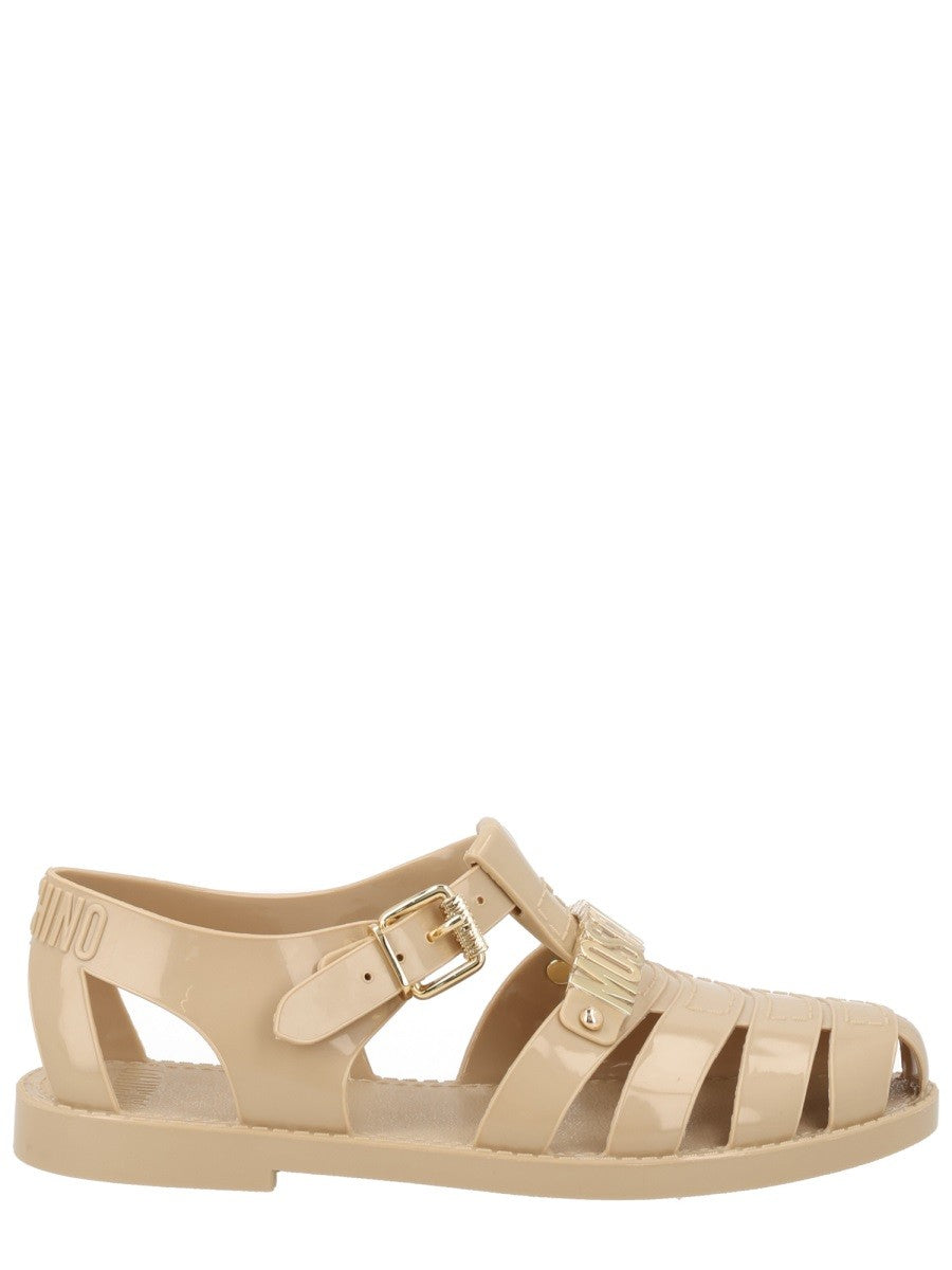 Moschino - Woman - Beige - Sandal