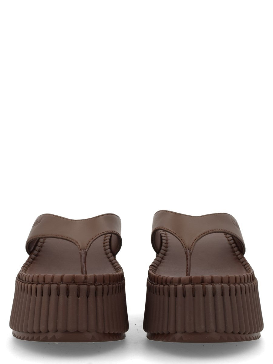 CHLOÉ - Woman - Brown - Sandal