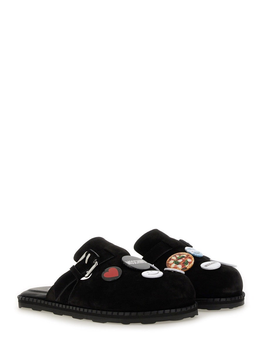 Moschino - Woman - Black - Flat