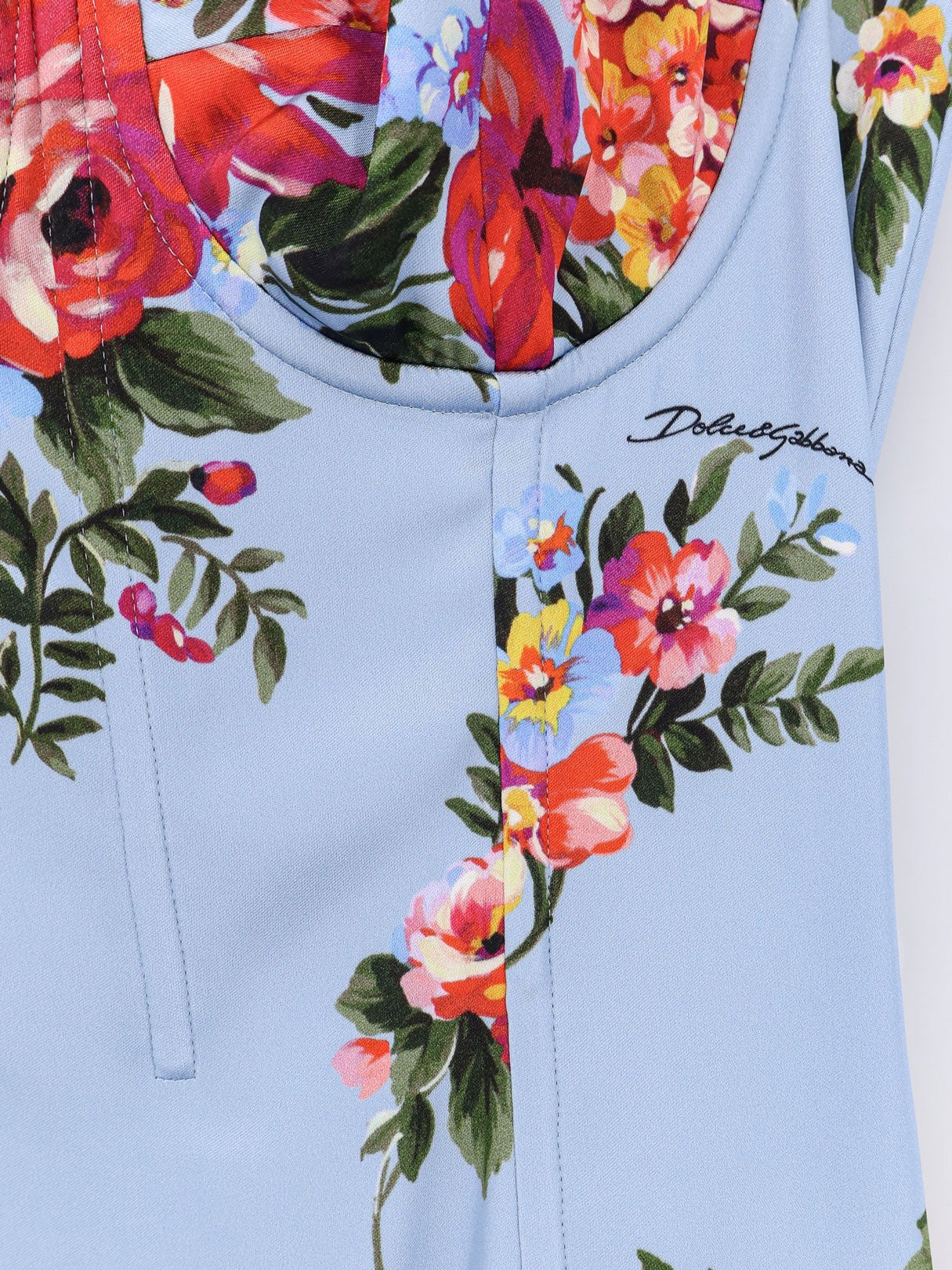Dolce & Gabbana - Woman - Blue - Dress