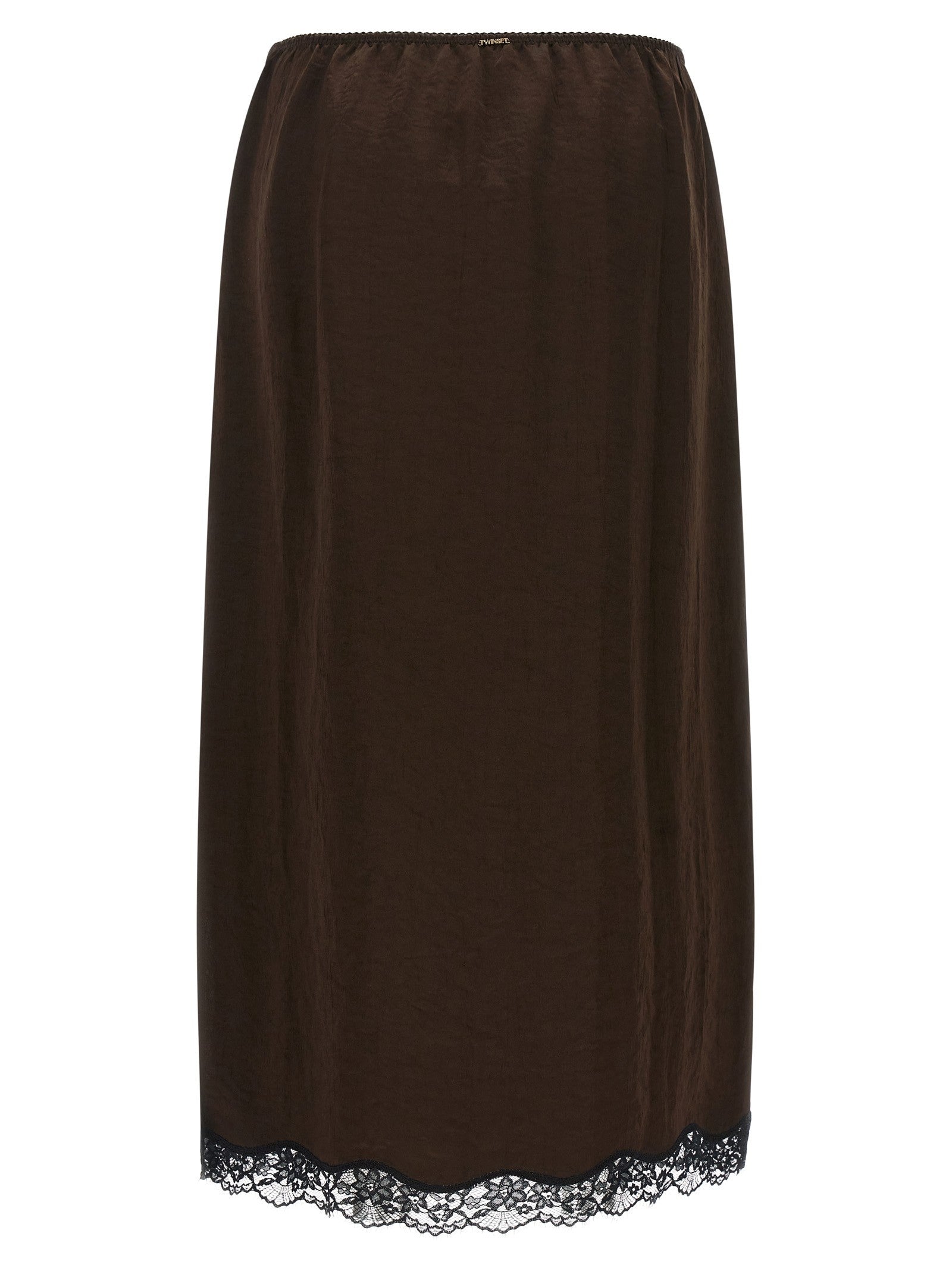 TWIN SET - nan - Brown - Skirt