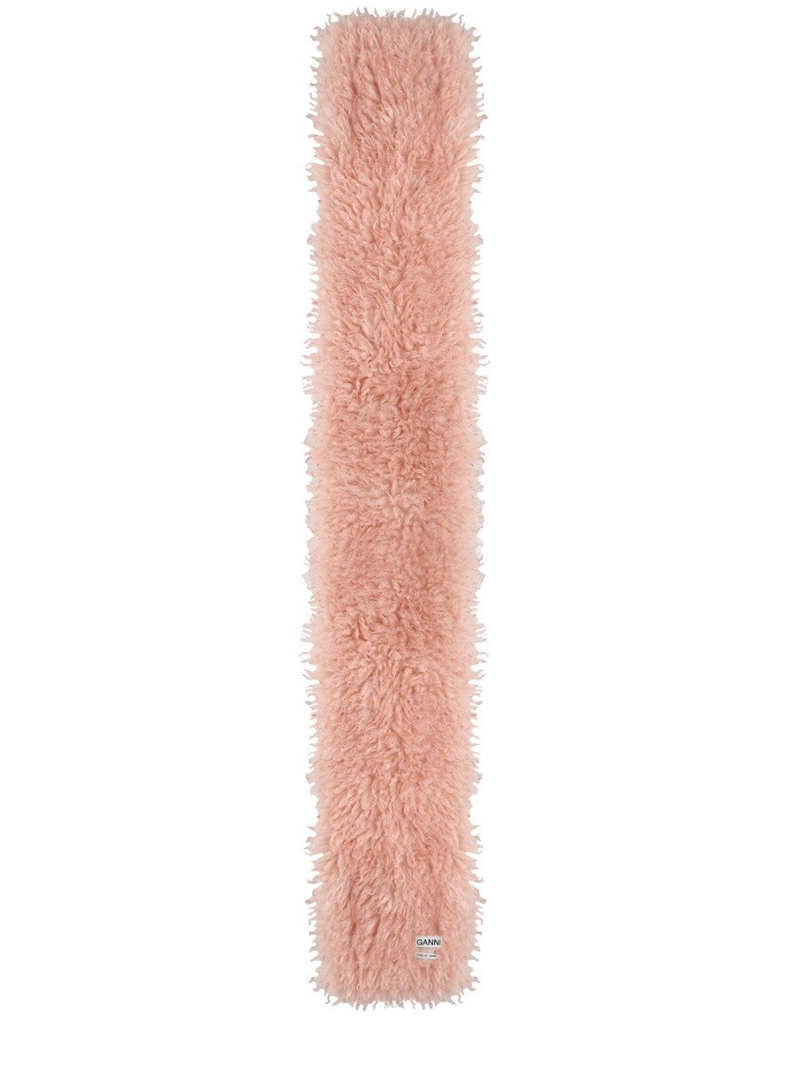 GANNI - Woman - Pink - Scarf
