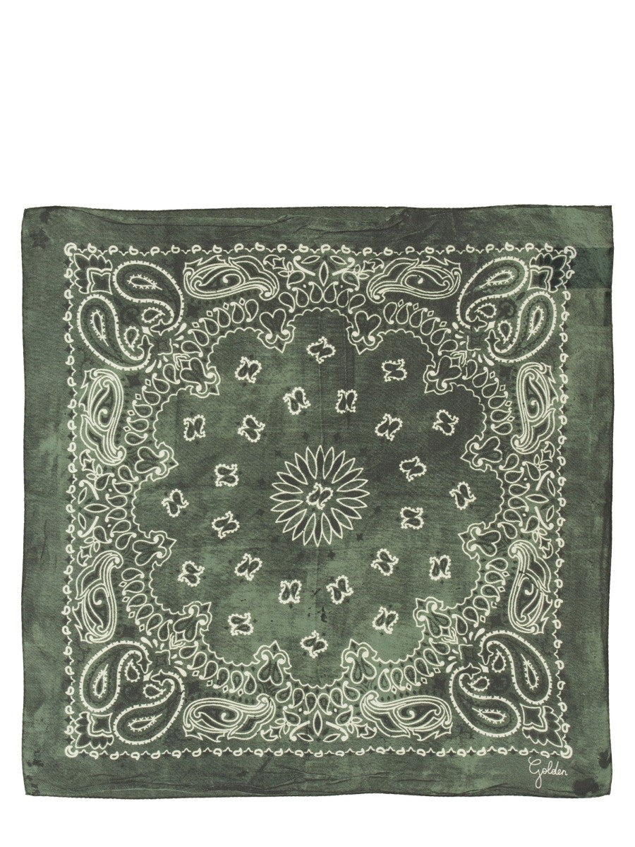 Golden Goose - Man - Green - Scarf