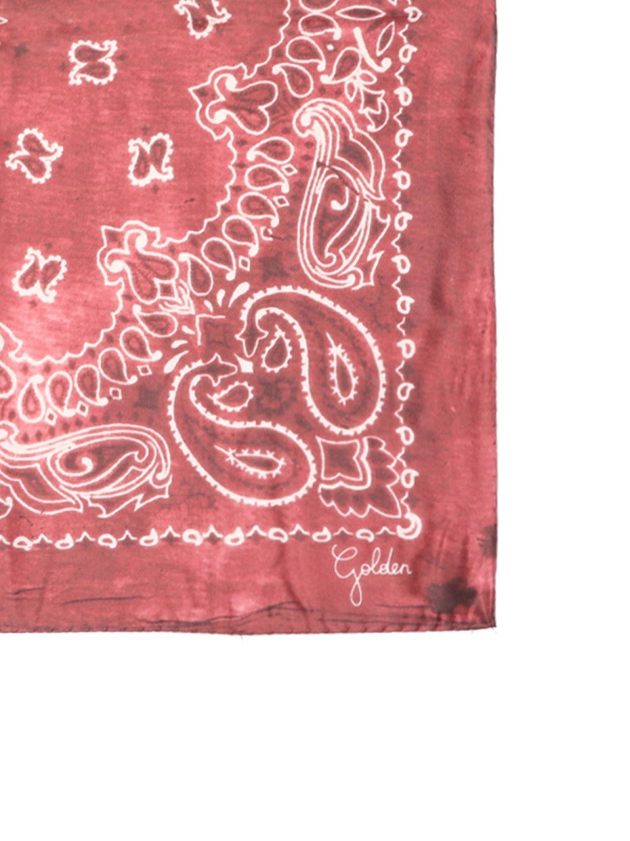 Golden Goose - Man - Red - Scarf