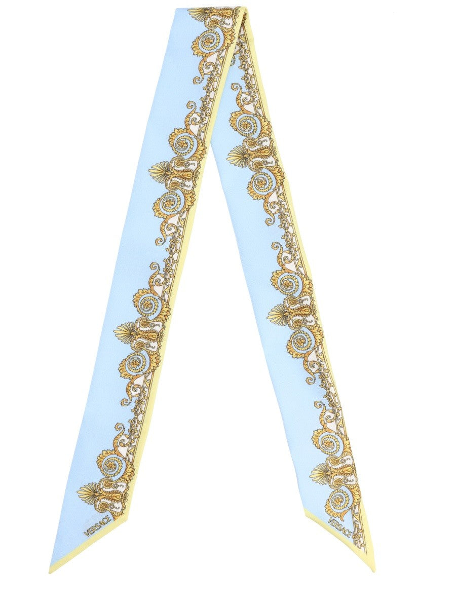 Versace - Woman - Blue - Scarf