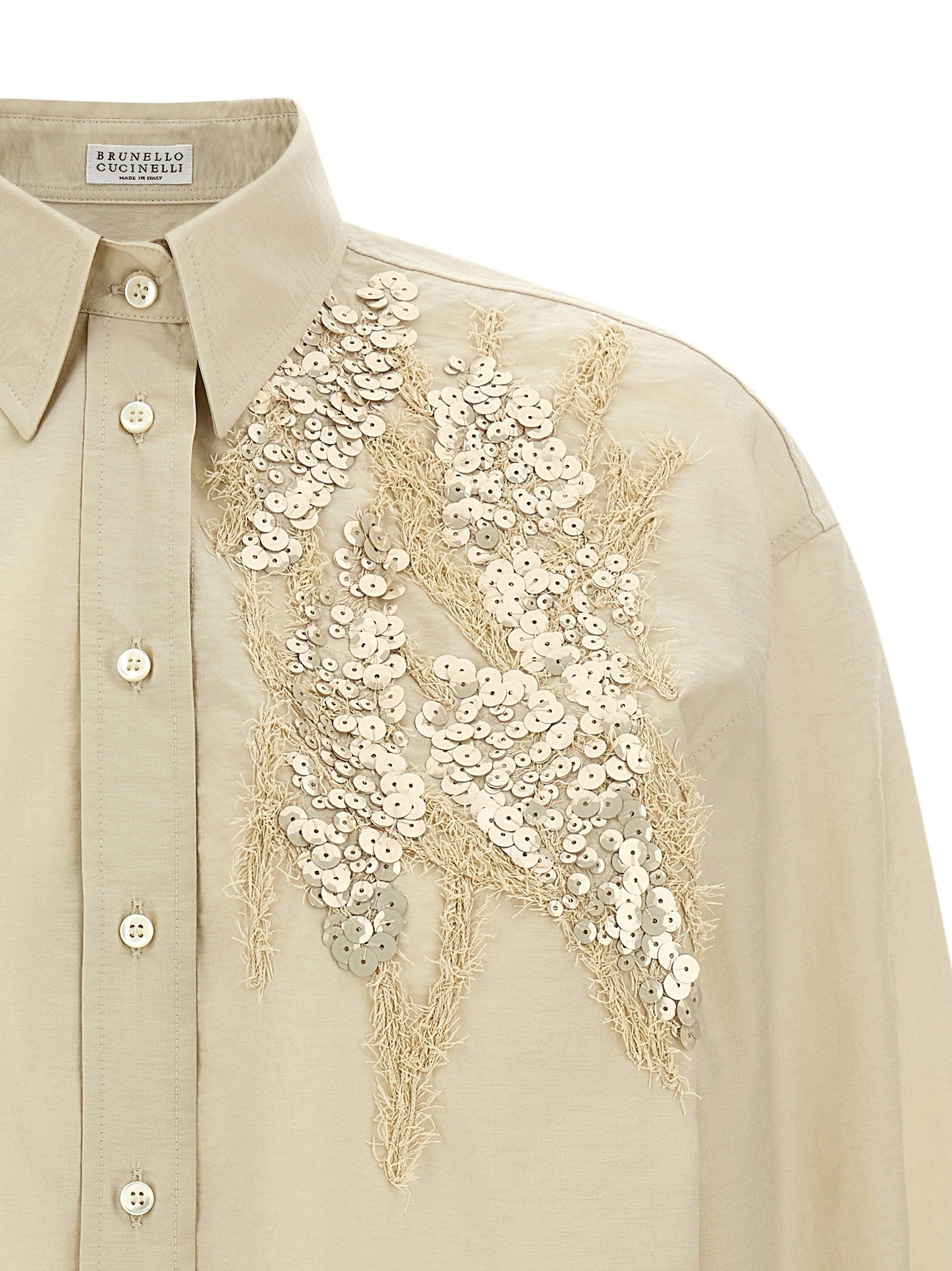 Brunello Cucinelli - nan - Beige - Shirt