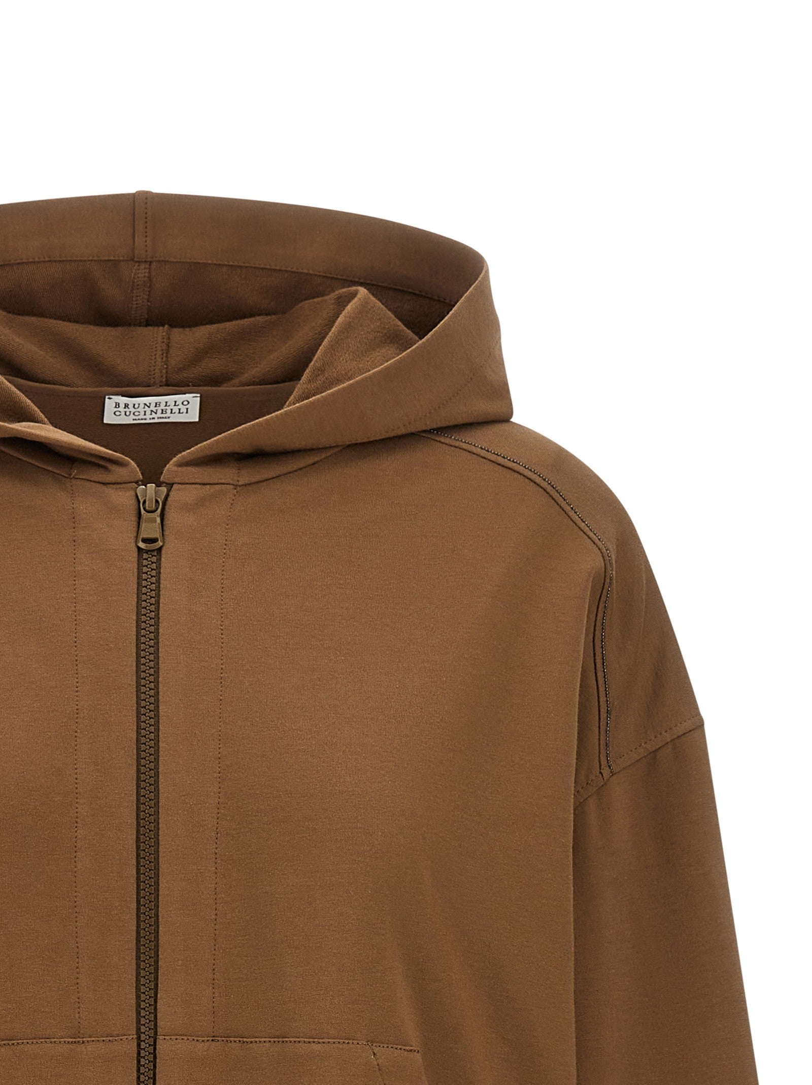Brunello Cucinelli - nan - Brown - Sweatshirt