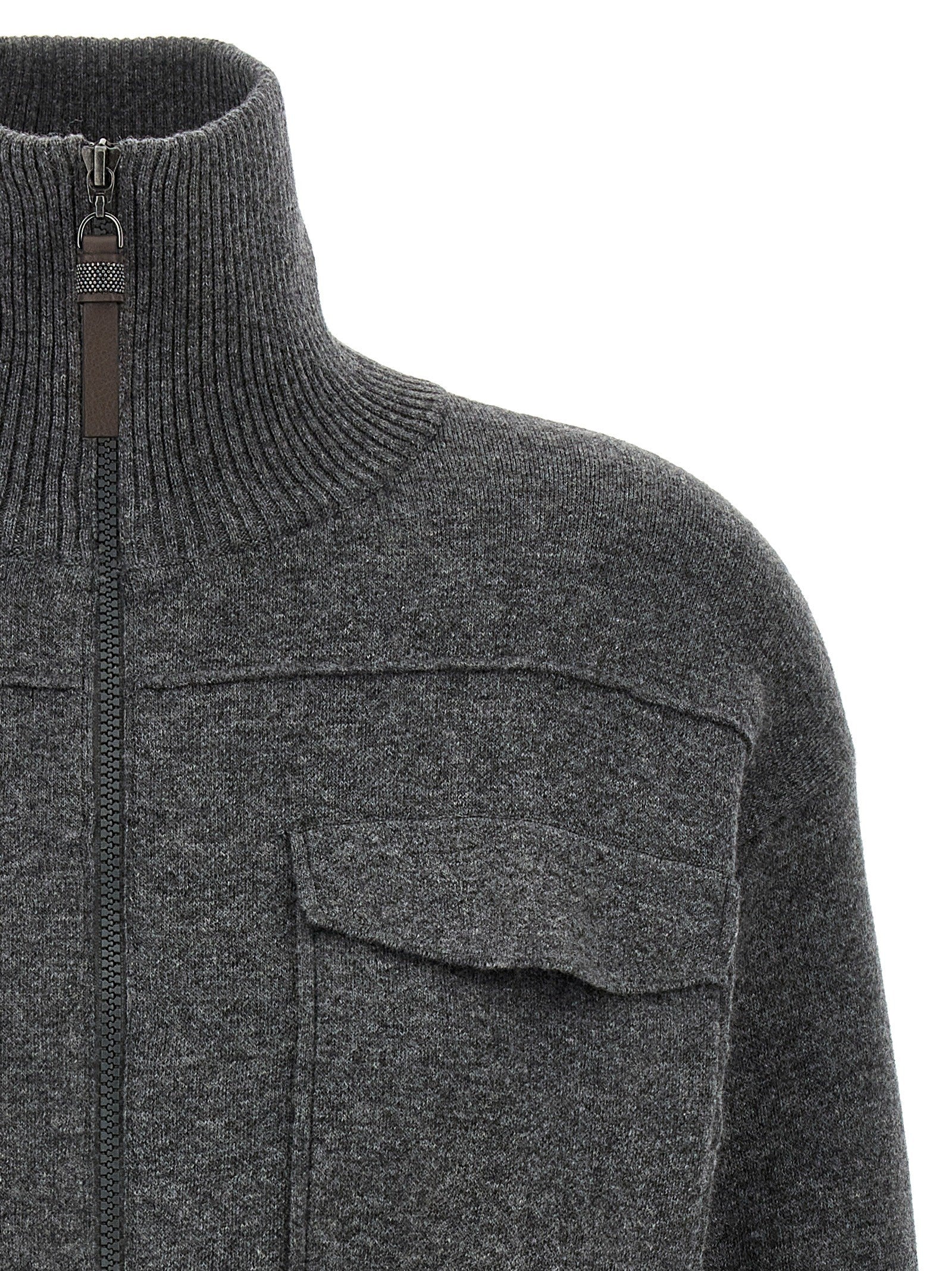 Brunello Cucinelli - nan - Grey - Sweater