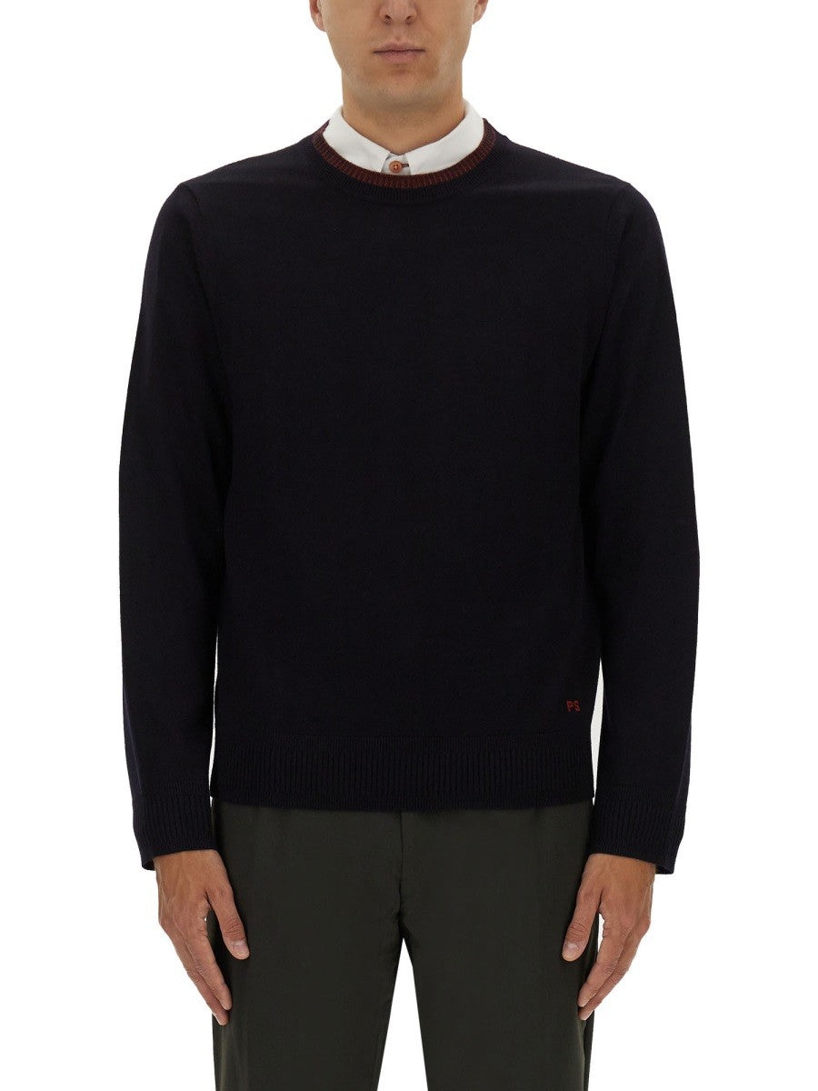 PS BY PAUL SMITH - Man - Blue - Sweater