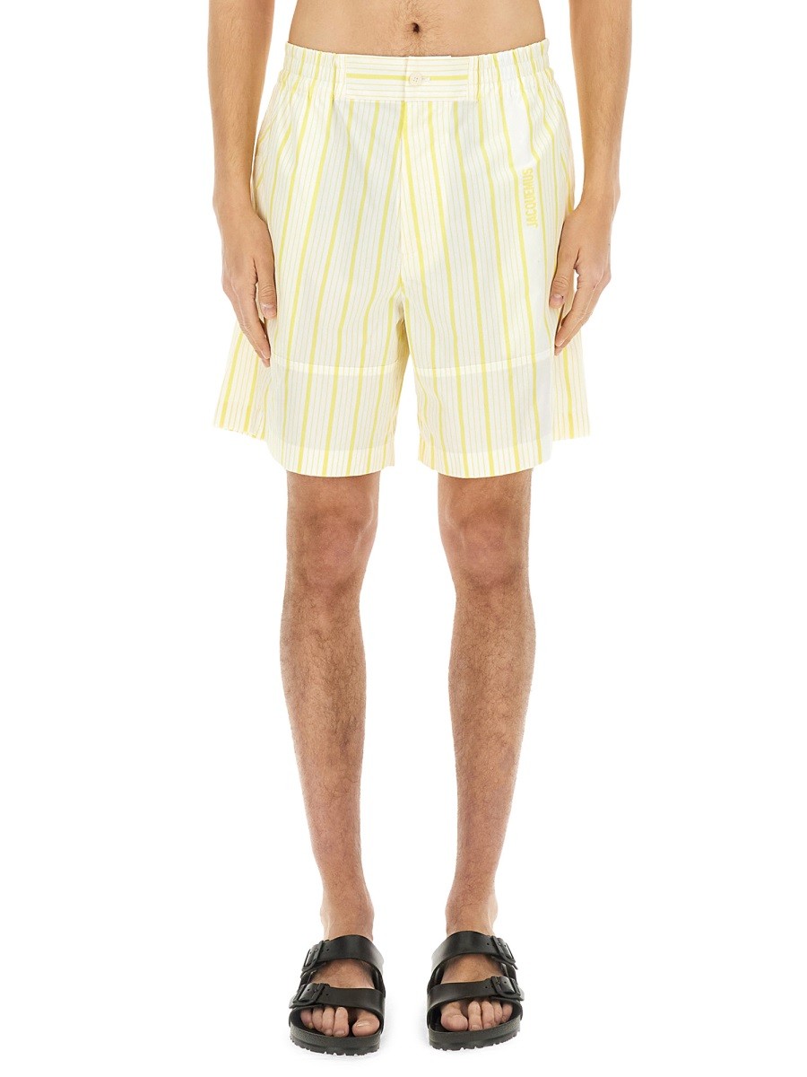 JACQUEMUS - Man - Beige - Shorts