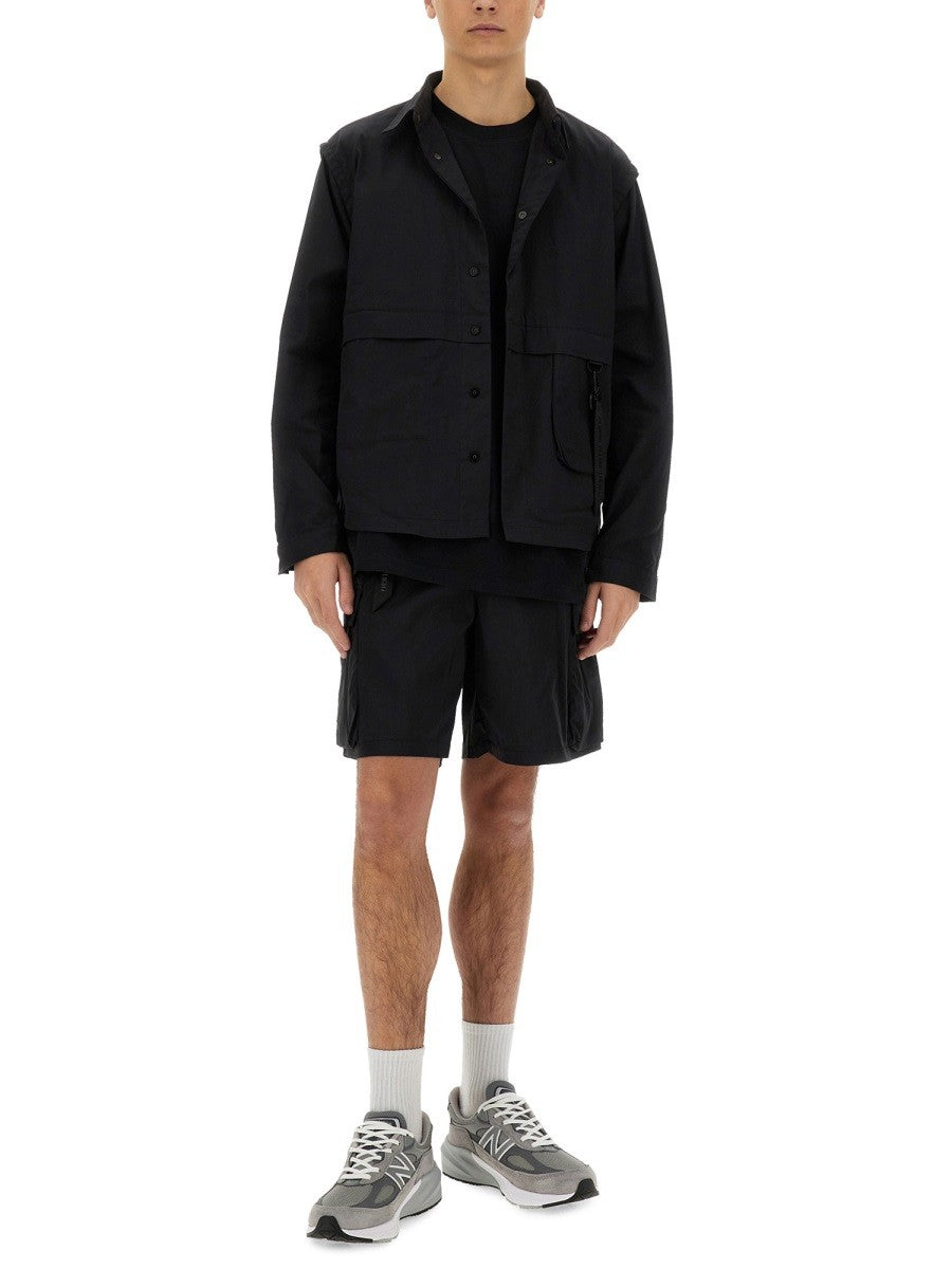 ALPHA INDUSTRIES - Férfi - Fekete - RövidNadrág