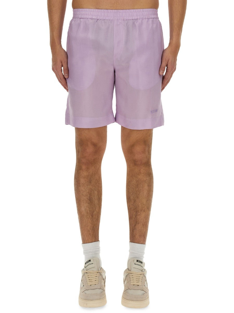msgm – Férfi – Lila – Rövidnadrág