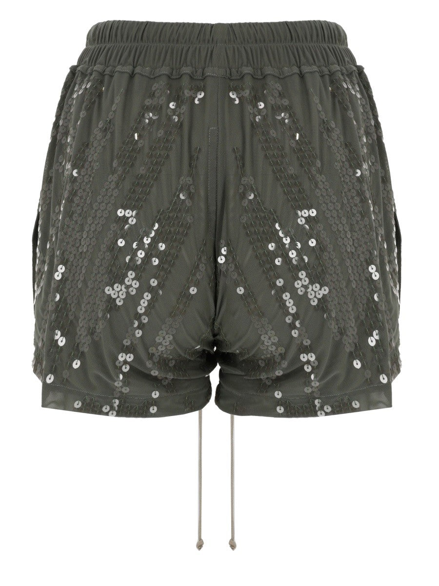 RICK OWENS LILIES - Woman - Green - Shorts