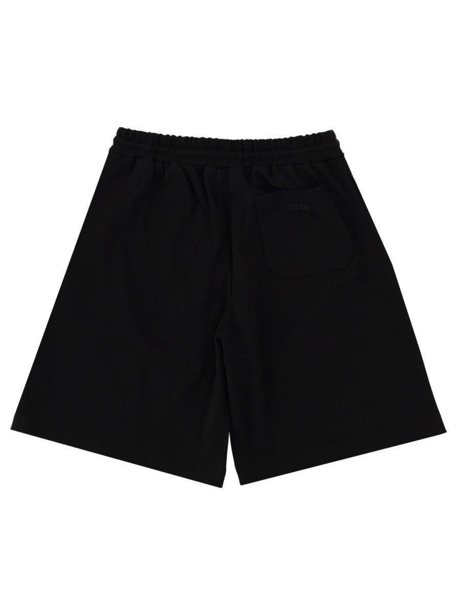 msgm - Man - Black - Shorts