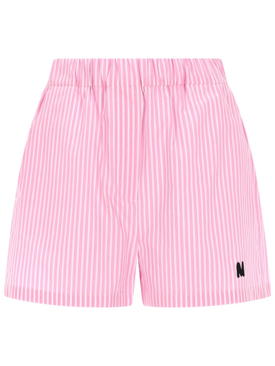 msgm - Woman - Black - Shorts