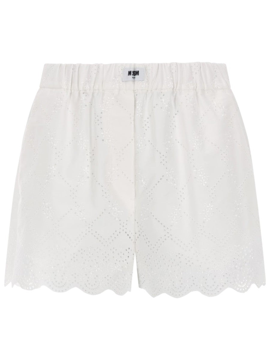 msgm - Woman - White - Shorts