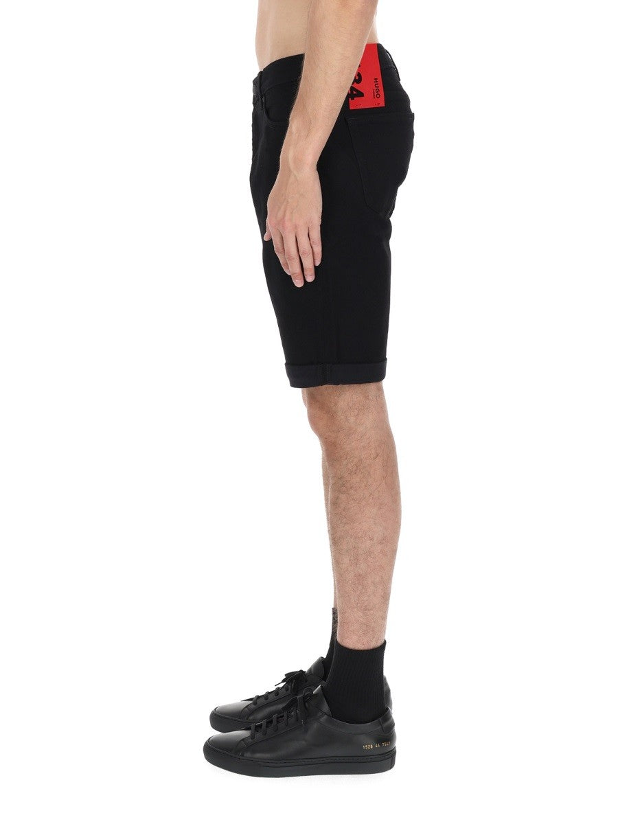 Hugo - Férfi - Fekete - Rövidnadrág