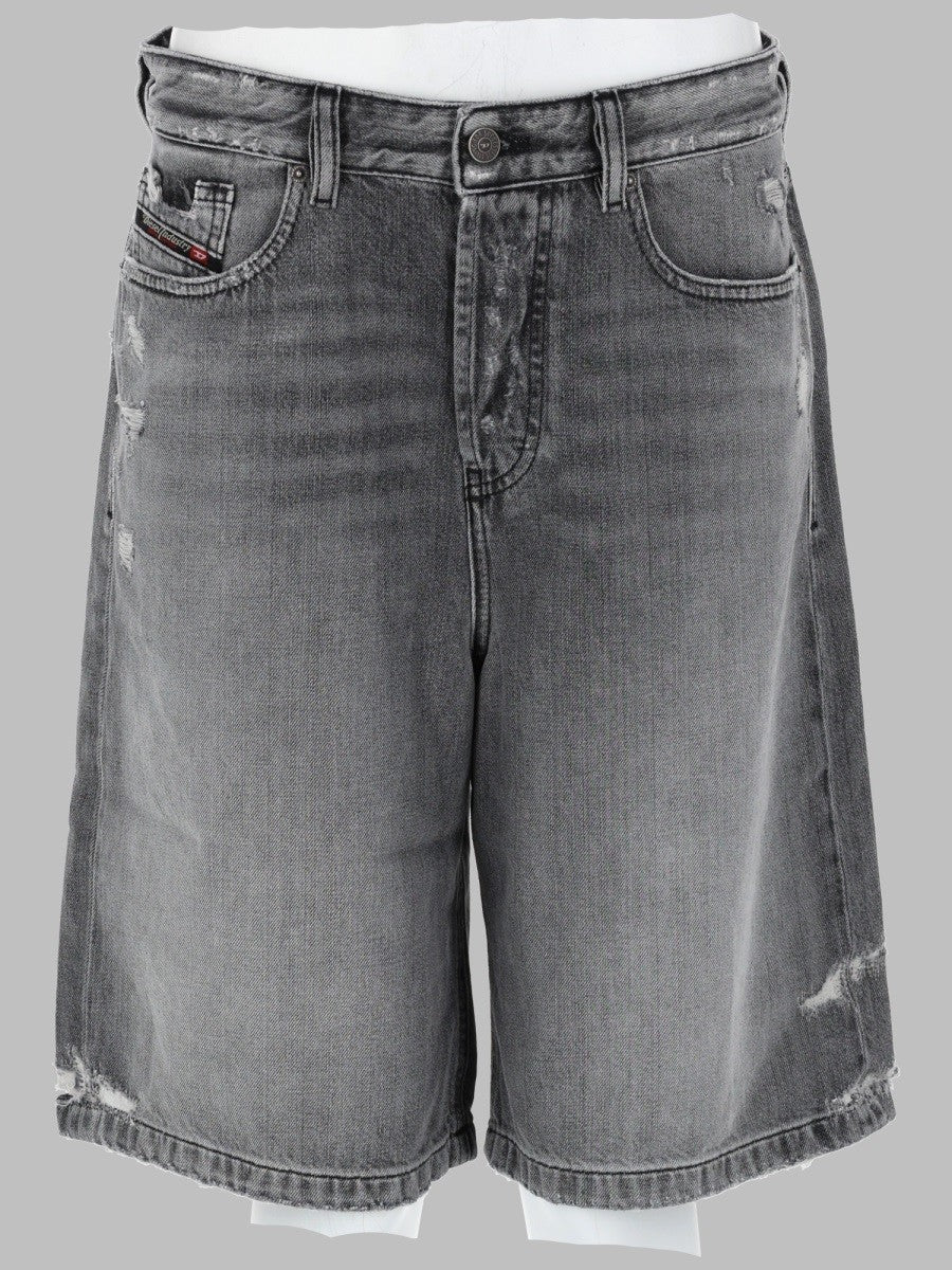 Diesel - Woman - Grey - Shorts