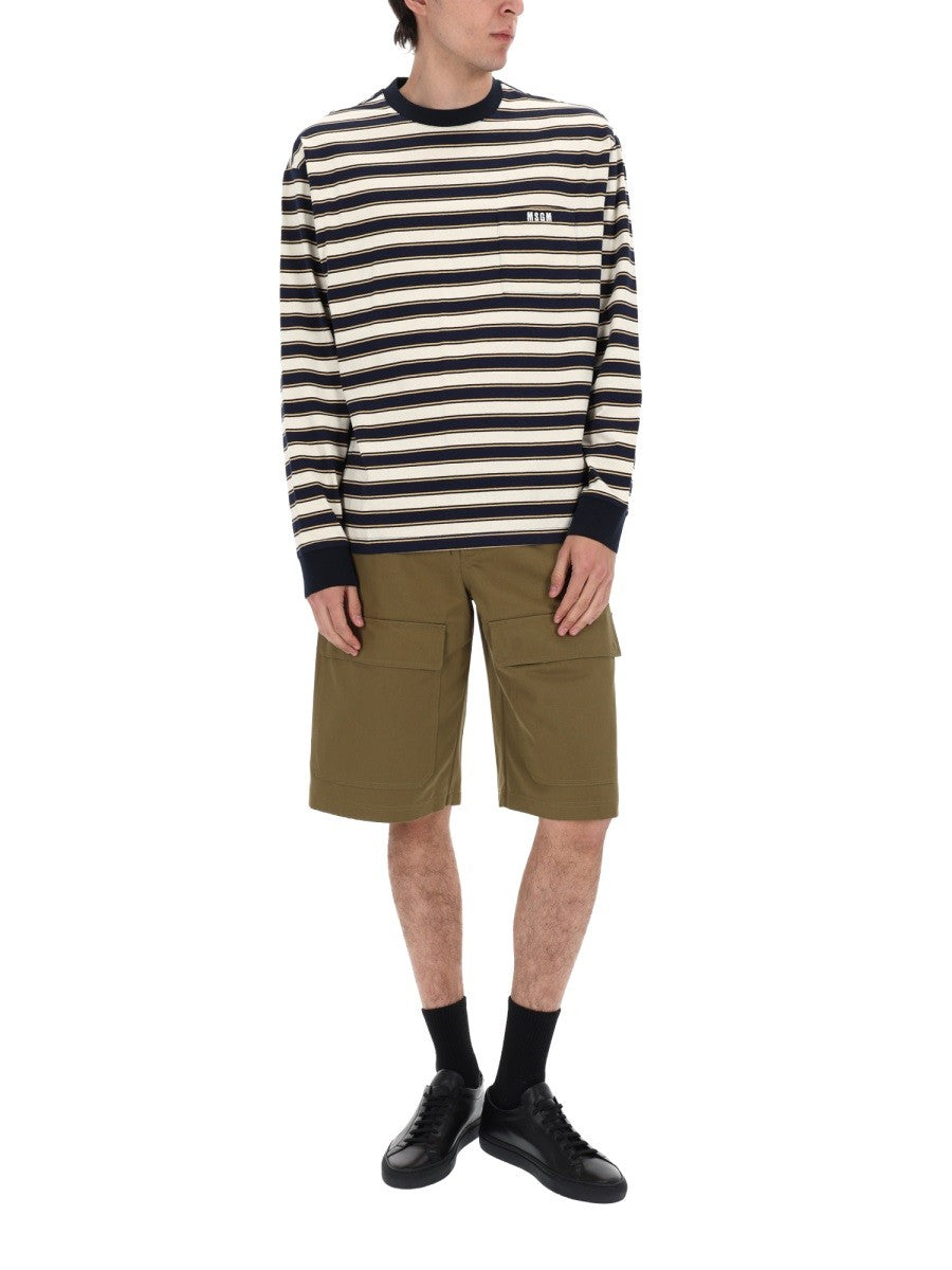msgm - Férfi - Zöld - Rövidnadrág