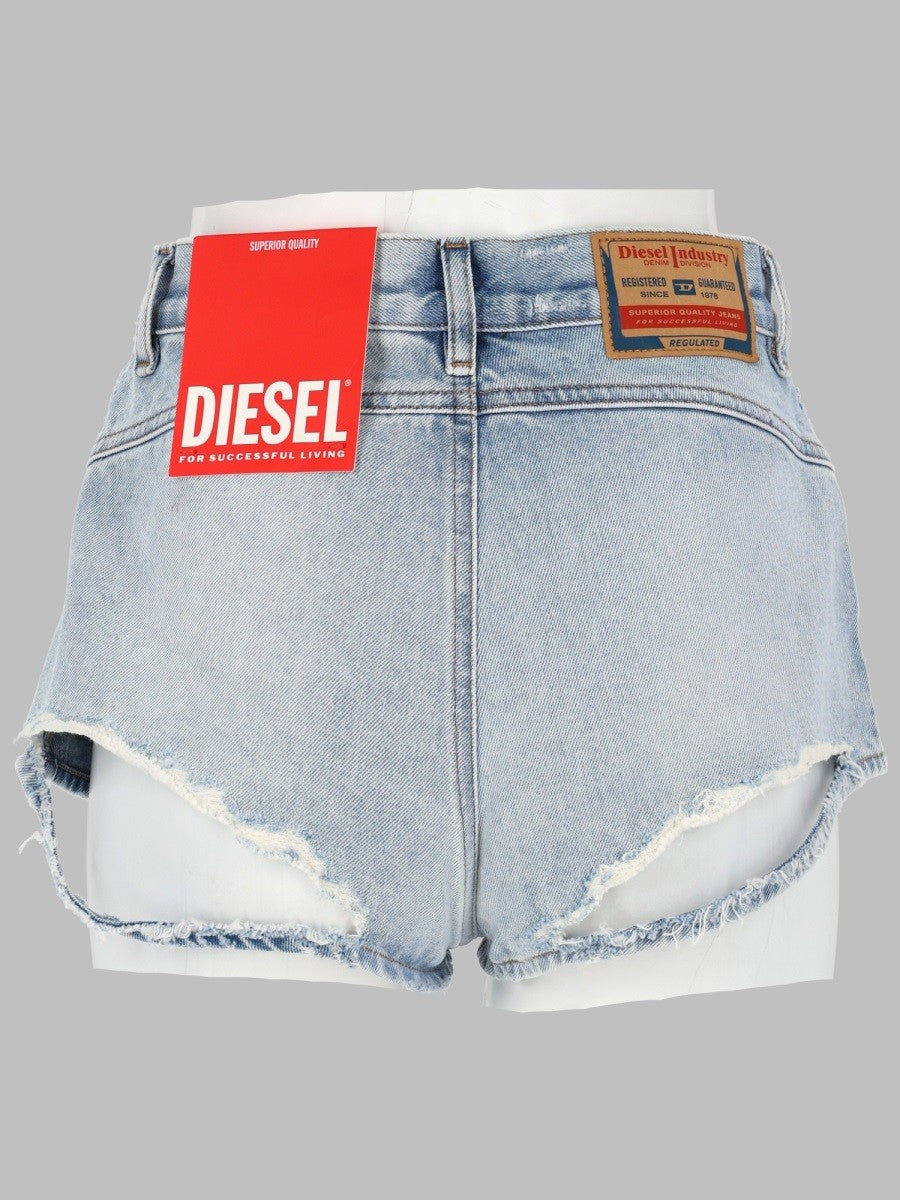 Diesel - Woman - Blue - Shorts
