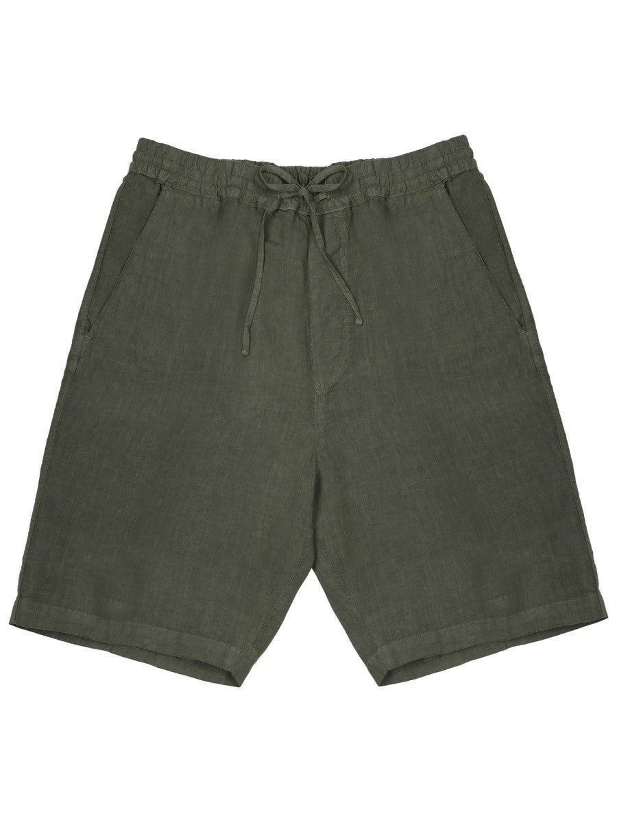 120% LINO - Man - Green - Shorts