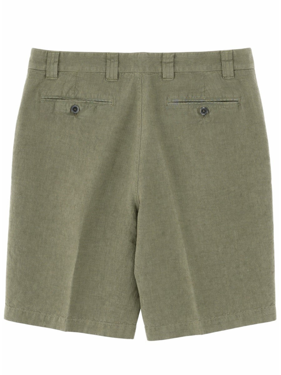 120% LINO - Man - Green - Shorts