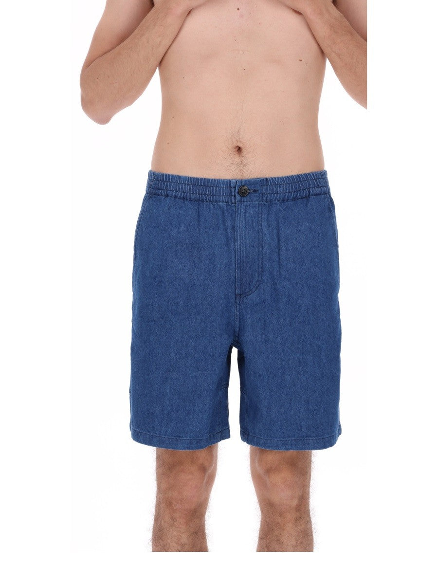 A.P.C. - Man - Blue - Shorts