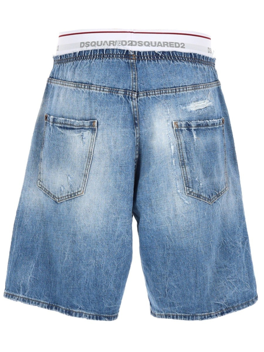 Dsquared - Man - Blue - Shorts