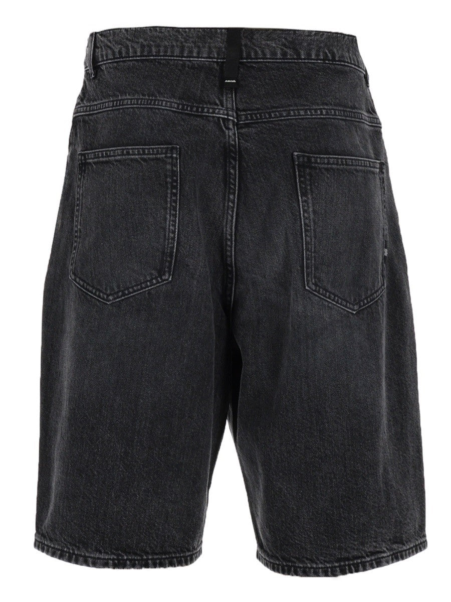 AMISH - Man - Black - Shorts