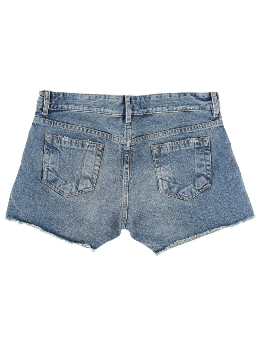 RICK OWENS DRKSHDW - Woman - Blue - Shorts