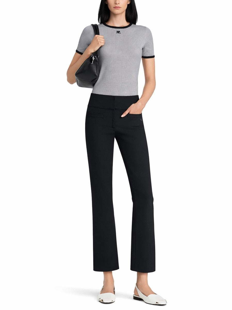COURREGES - Woman - Black - T-shirt