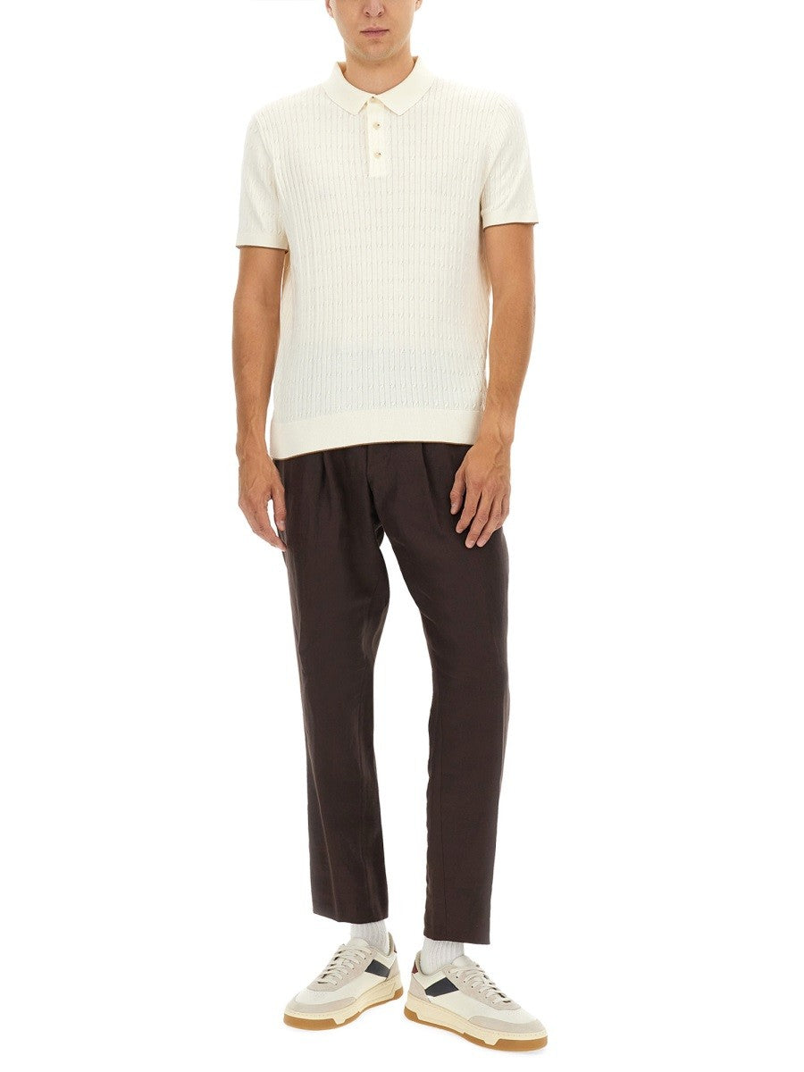 BOSS CAMEL - Man - White - Polo Shirts