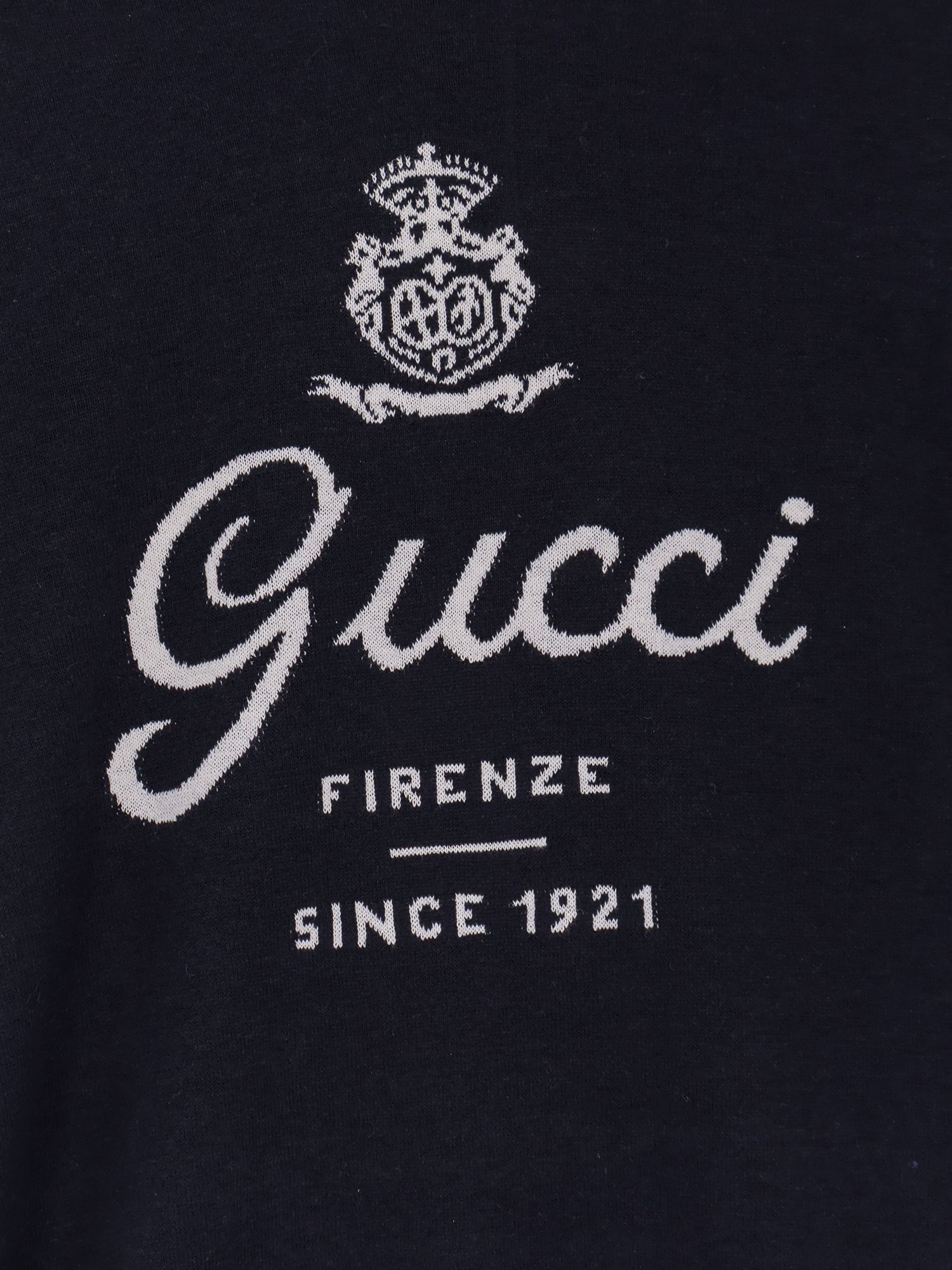 Gucci - Man - Blue - Knit Sweater