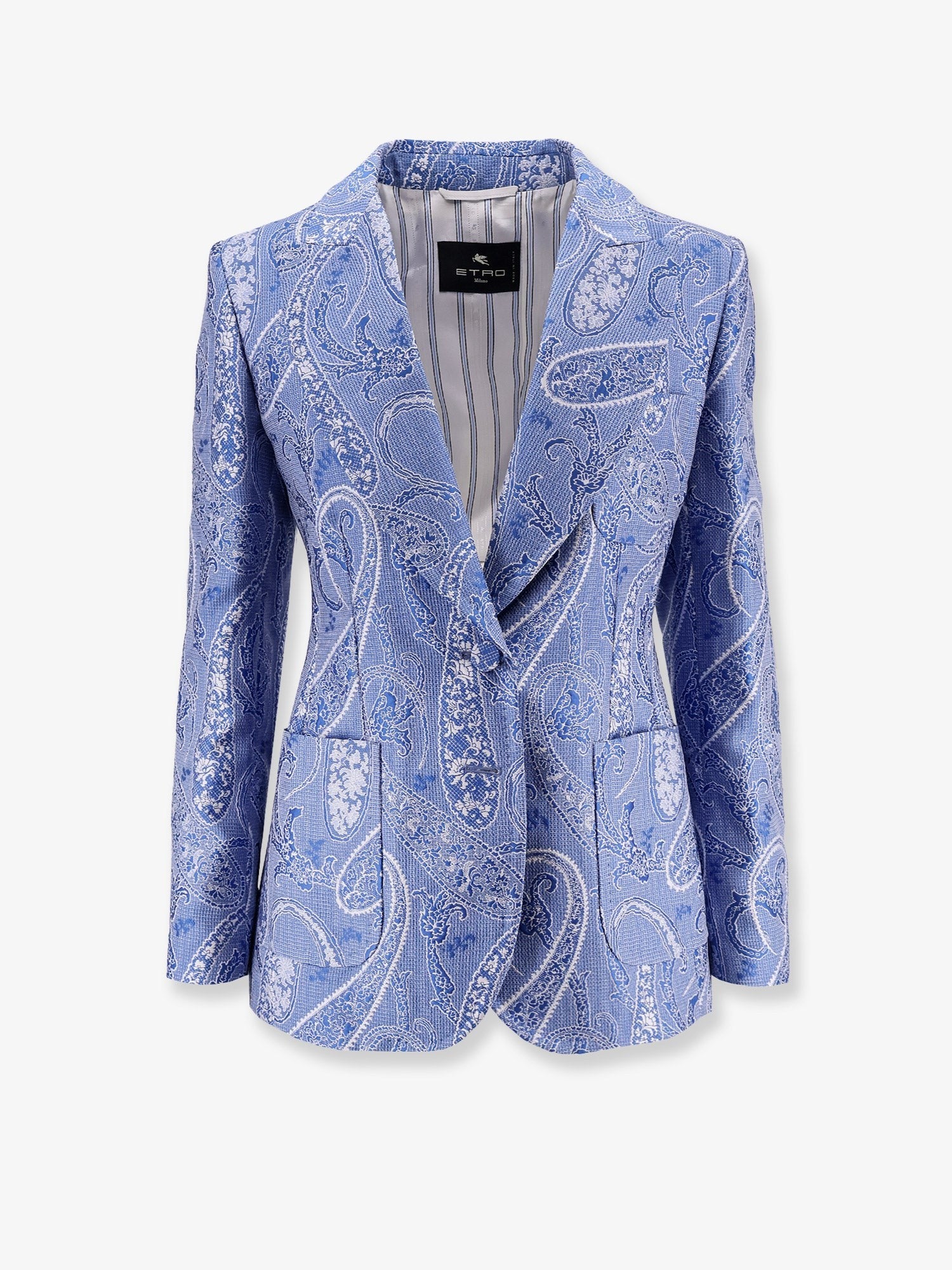 Etro - Woman - Blue - Blazer