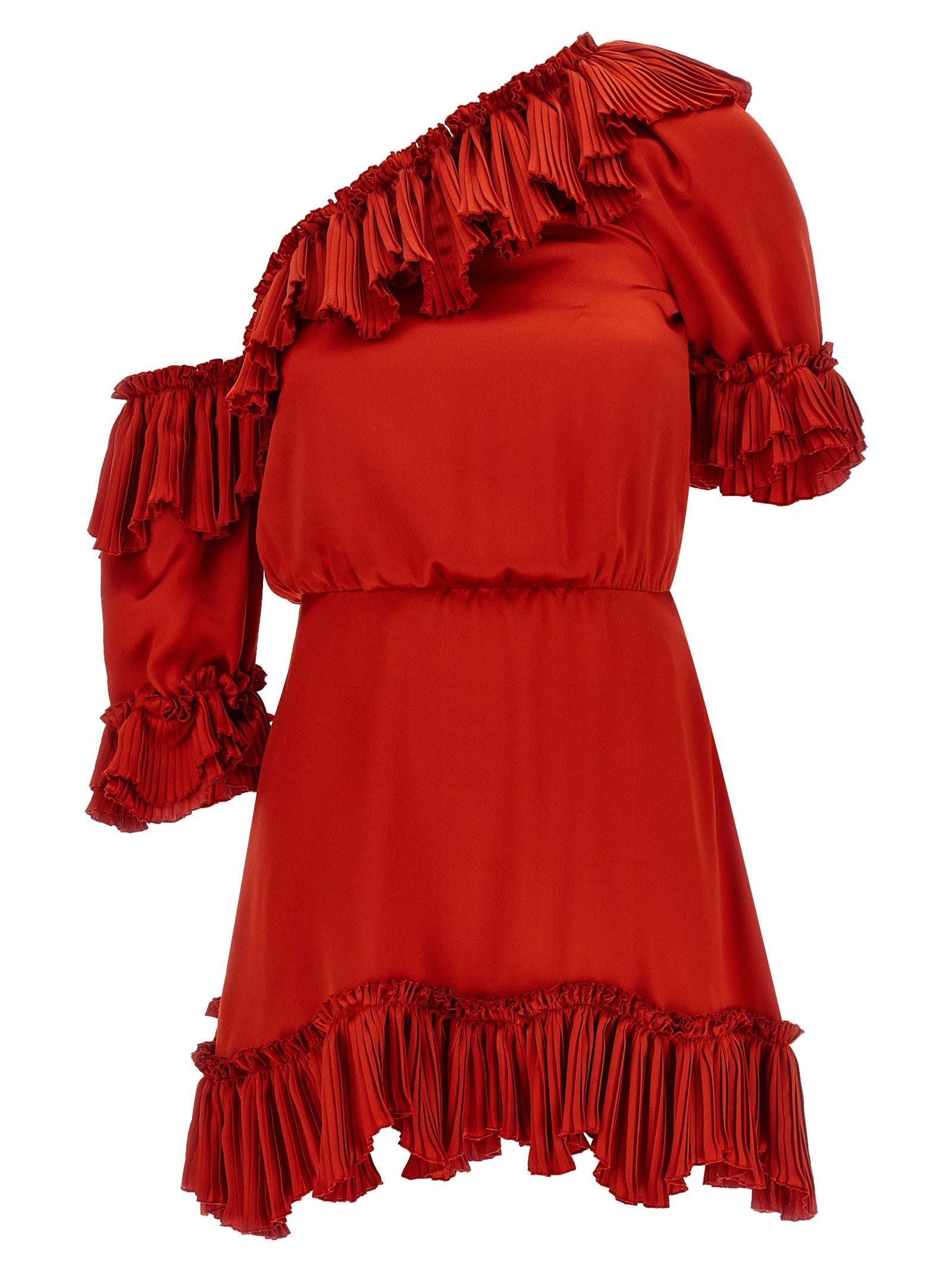 Saint Laurent - nan - Red - Dress