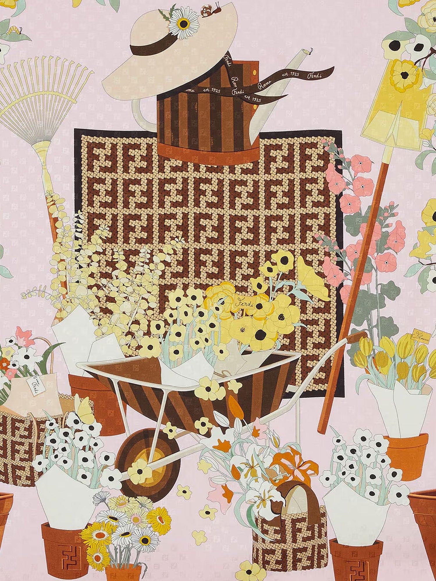 Fendi - Woman - Multicolor - Scarf