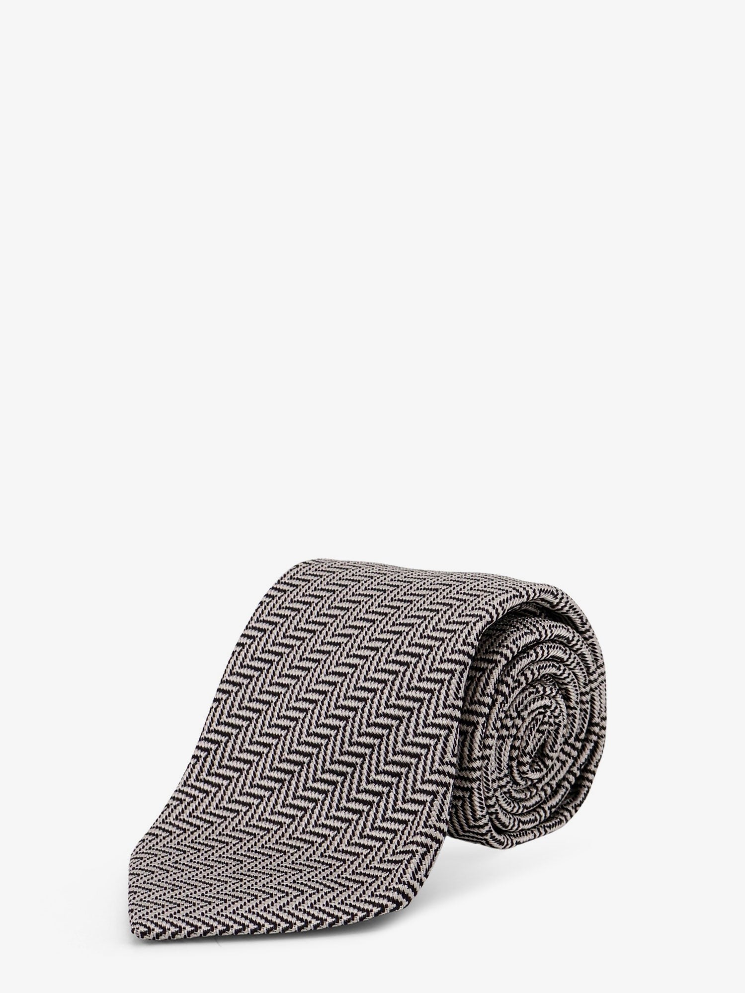 TOM FORD - Férfi - Ezüst - Nyakkendő
