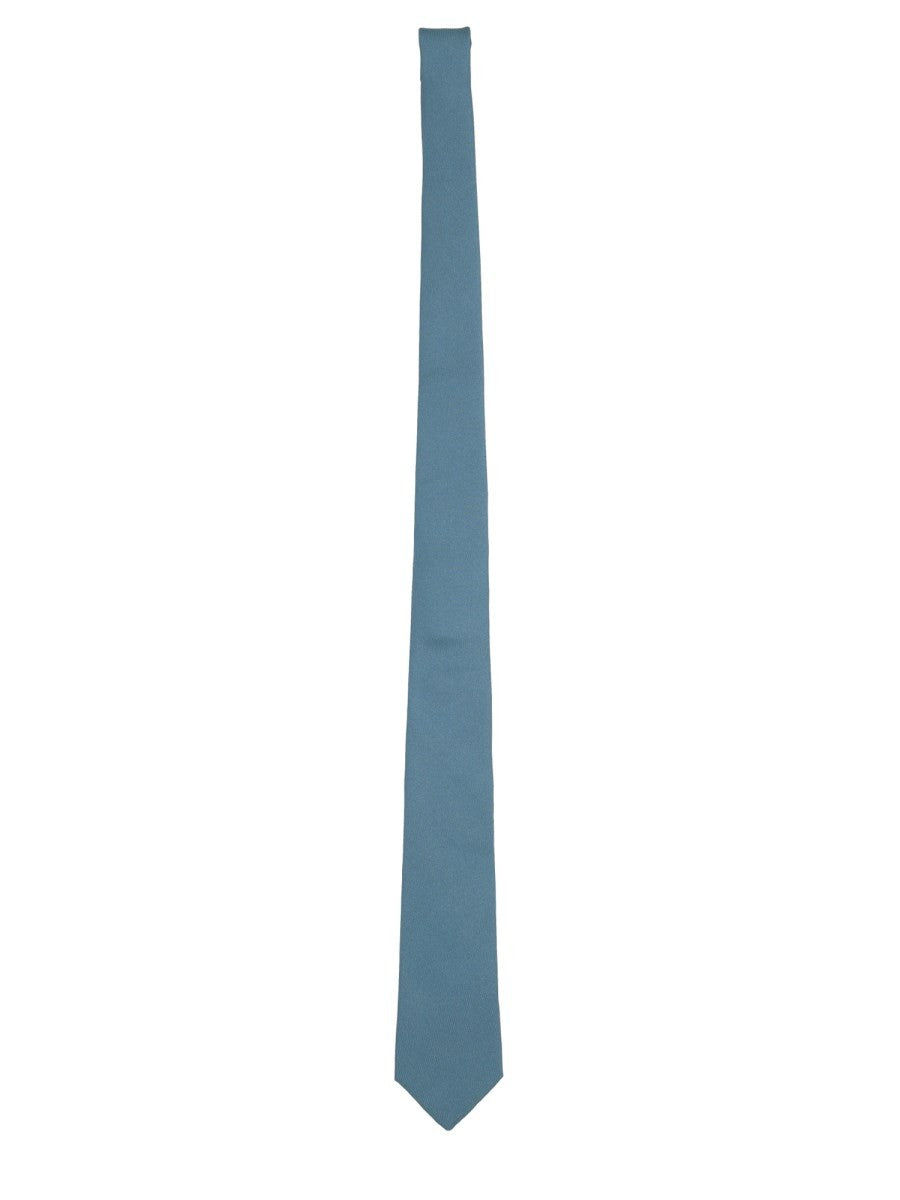 Saint Laurent - Woman - Blue - Tie