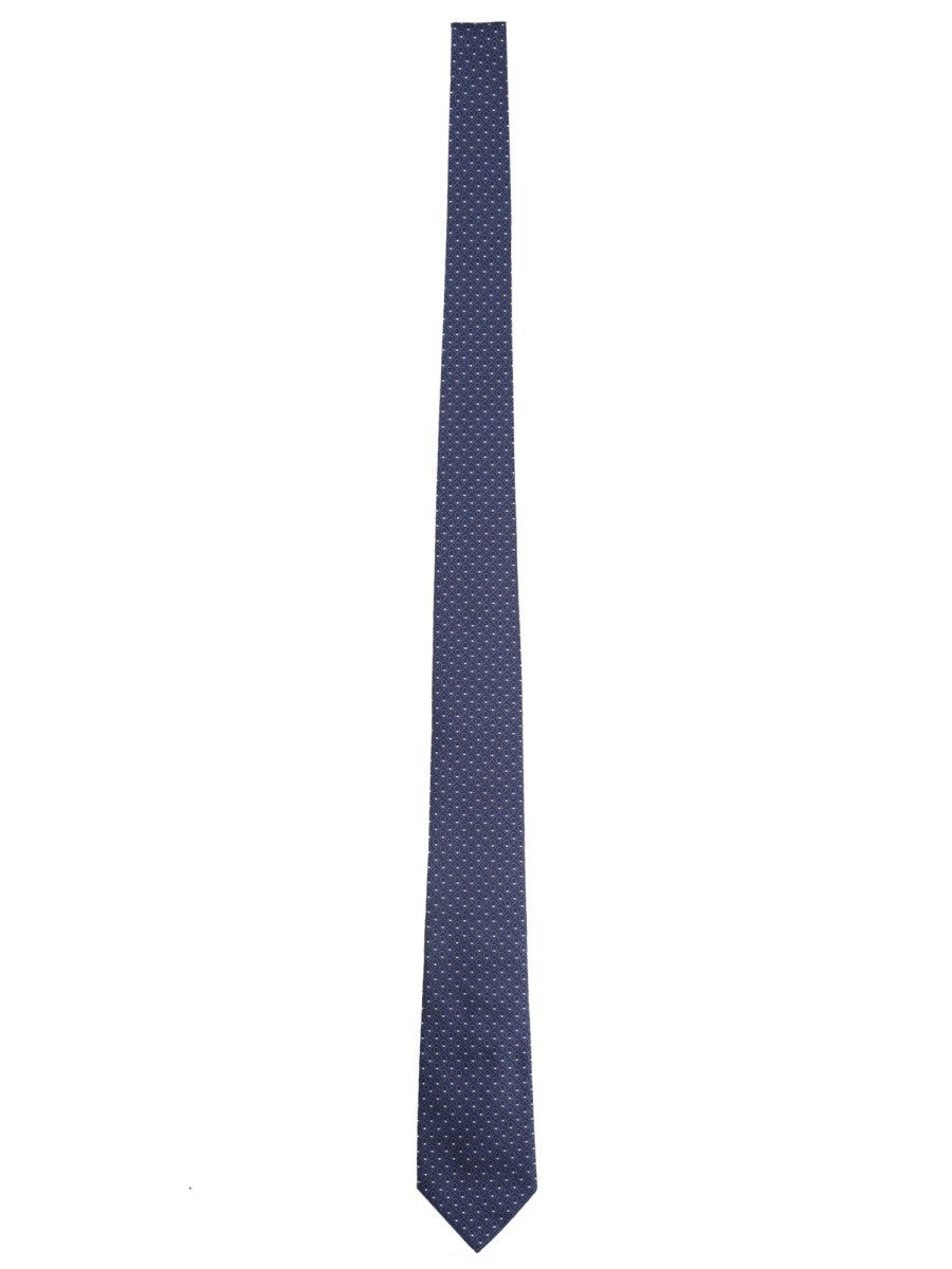 Ferragamo - Férfi - Kék - Nyakkendő