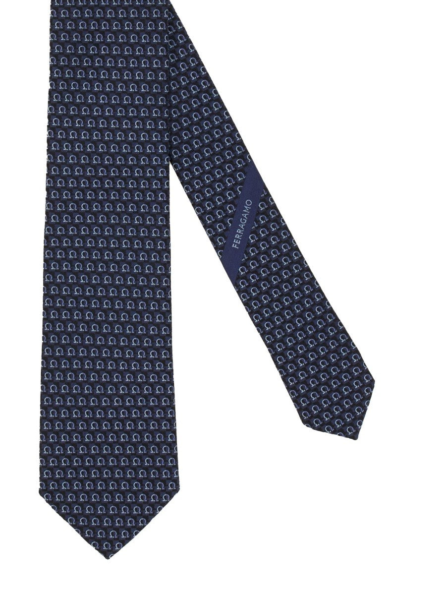 Ferragamo - Man - Blue - Tie