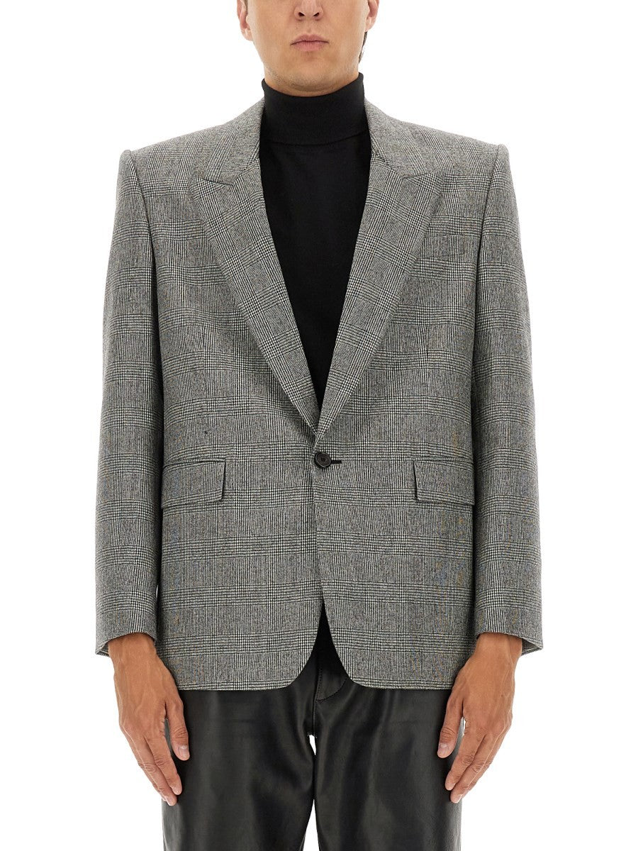 Saint Laurent - Man - Grey - Blazer