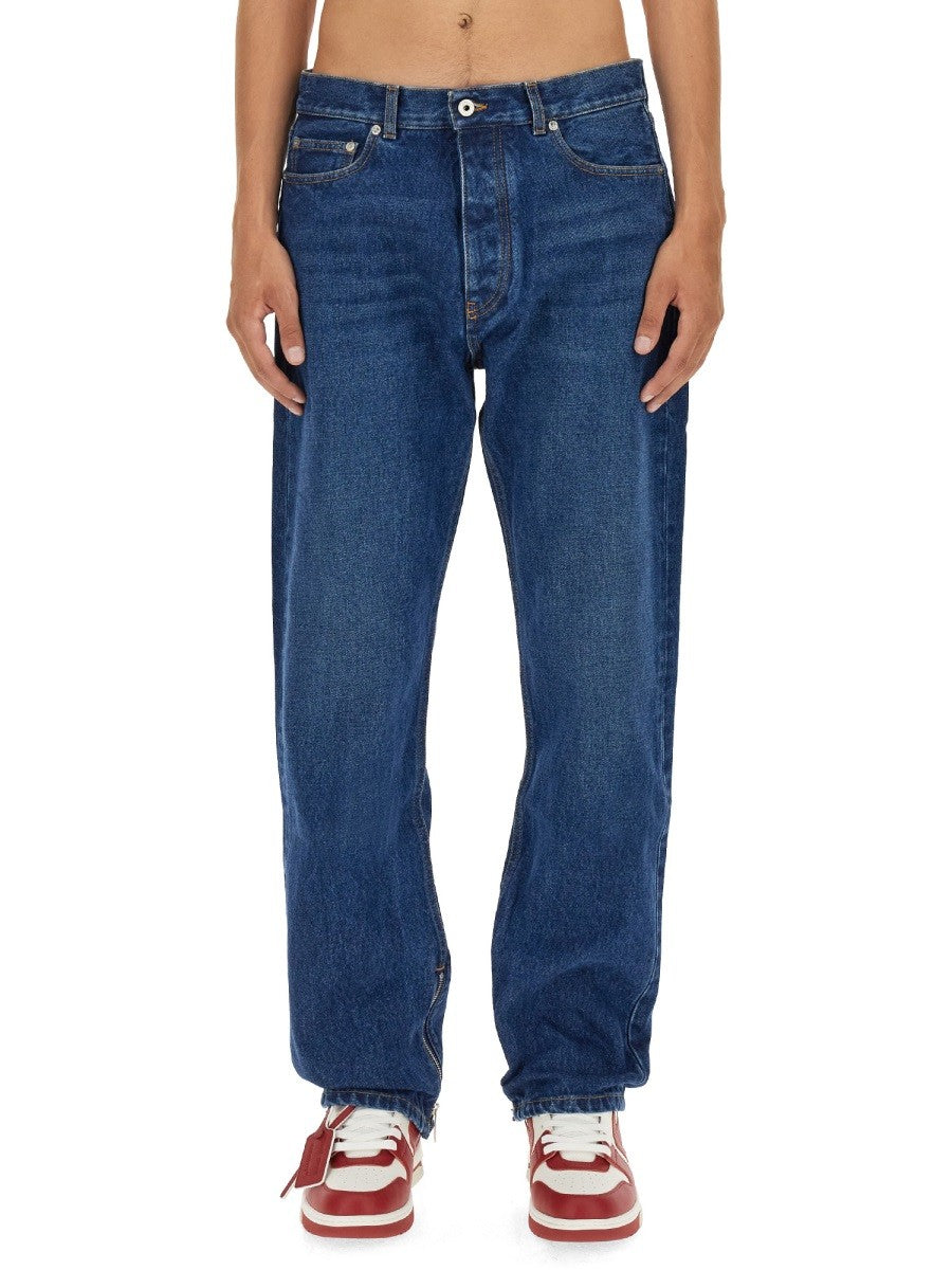 Off-white - Man - Blue - Jeans