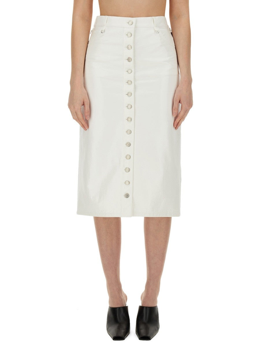 COURREGES - Woman - White - Skirt