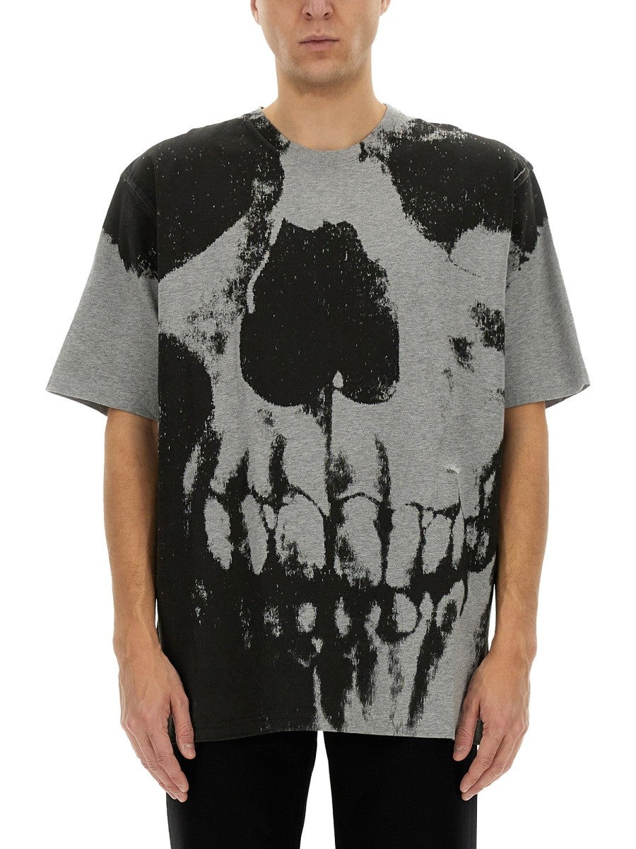 Alexander Mcqueen - Man - Grey - T-shirt