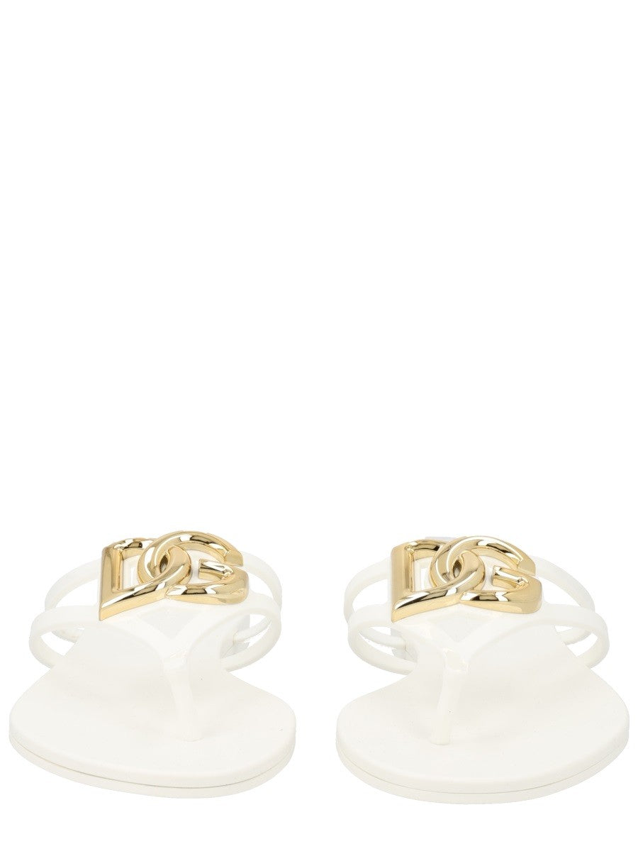 Dolce & Gabbana - Woman - White - Sandal