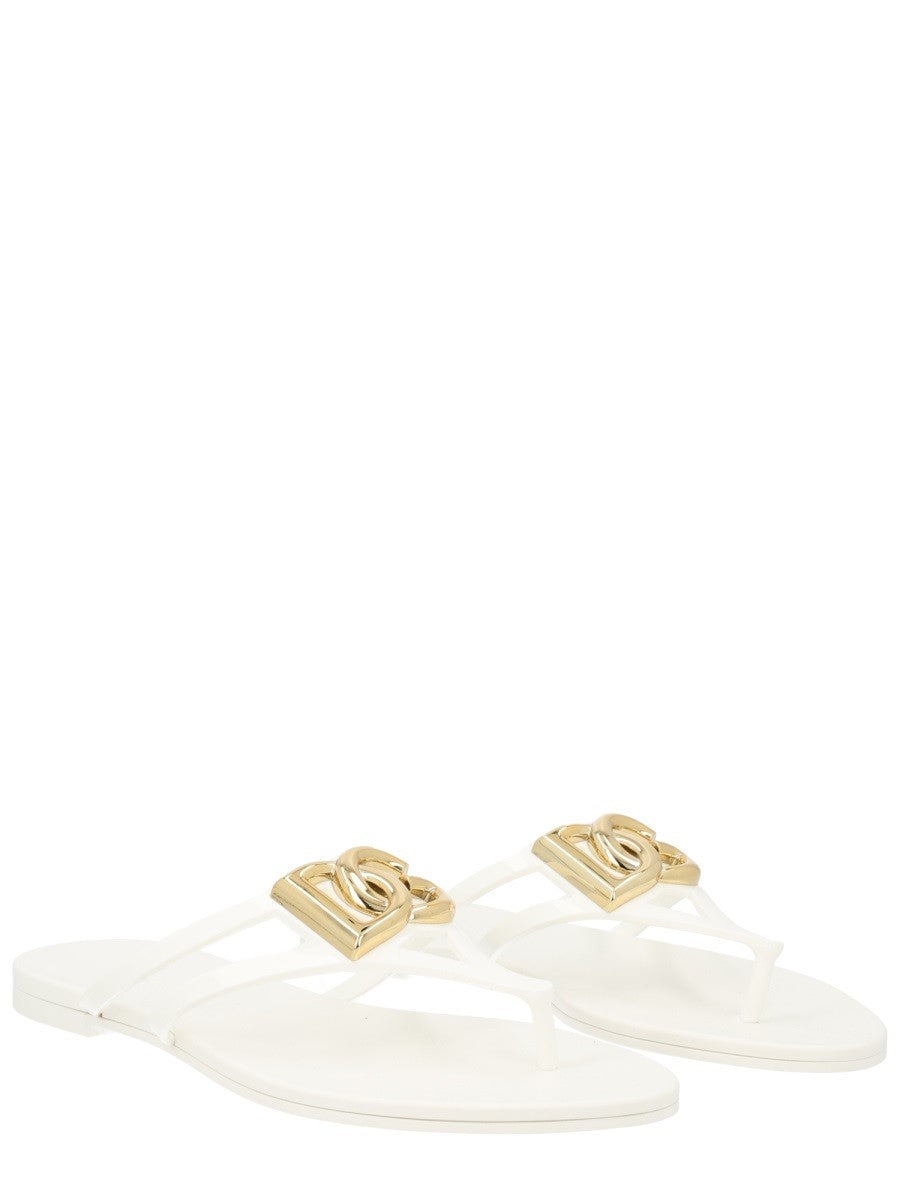 Dolce & Gabbana - Woman - White - Sandal