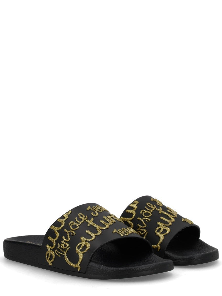 Versace Jeans Couture - Woman - Black - Flat